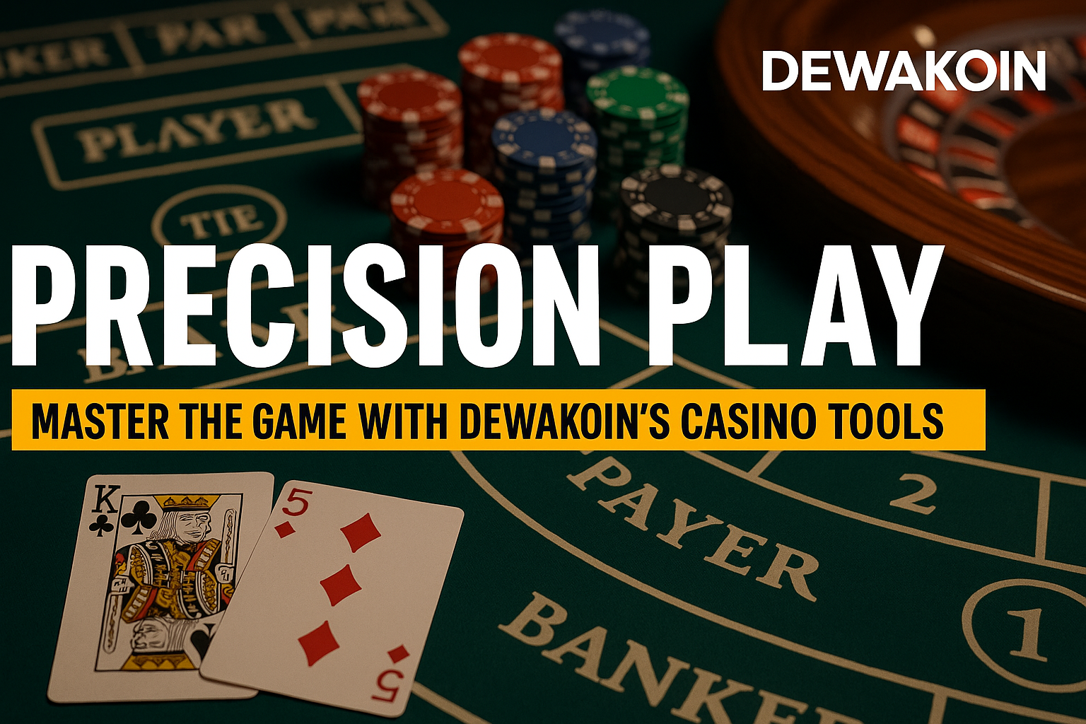 Precision Play: Master the Game with Dewakoin’s Casino Tools