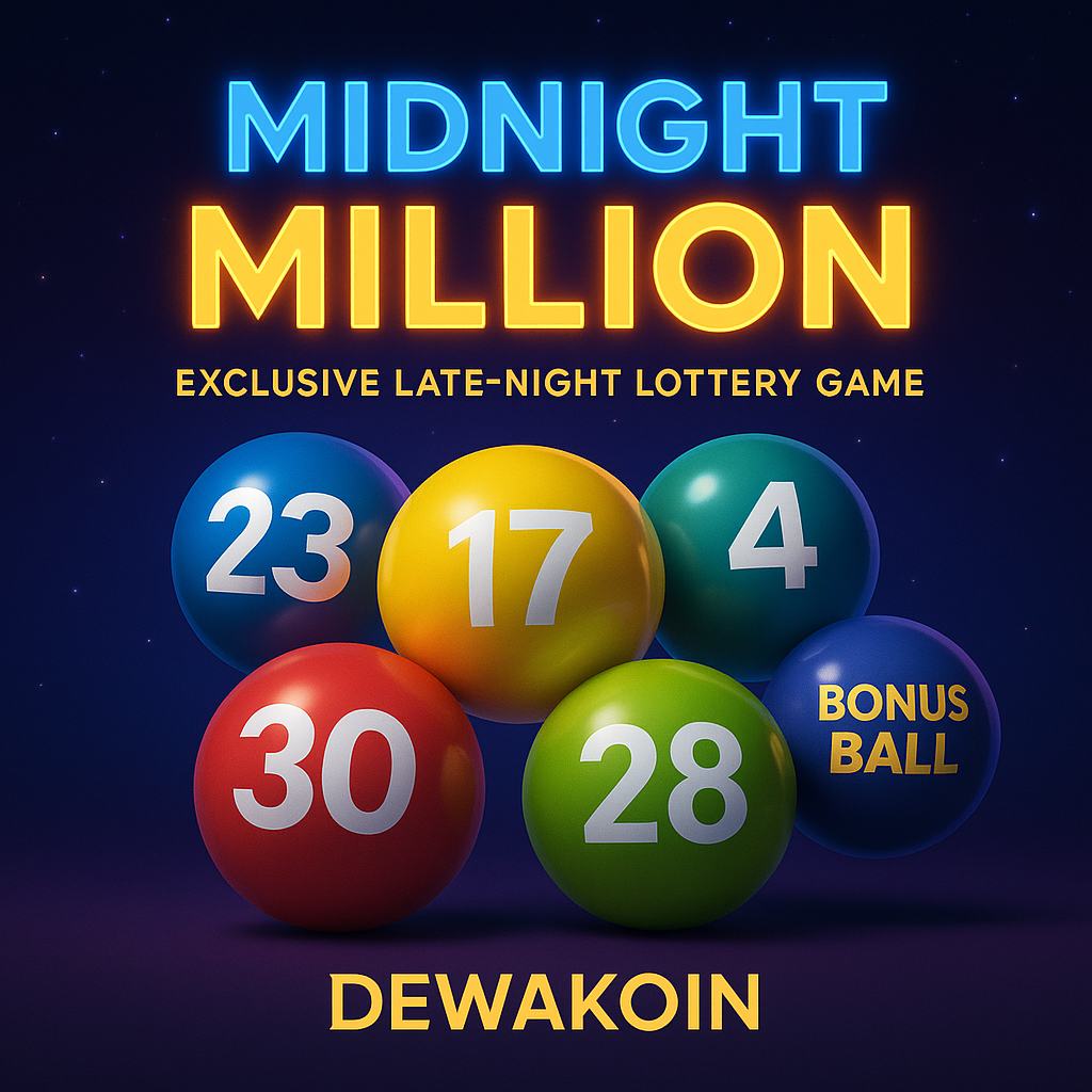 Midnight Million: Dewakoin’s Exclusive Late-Night Lottery Game