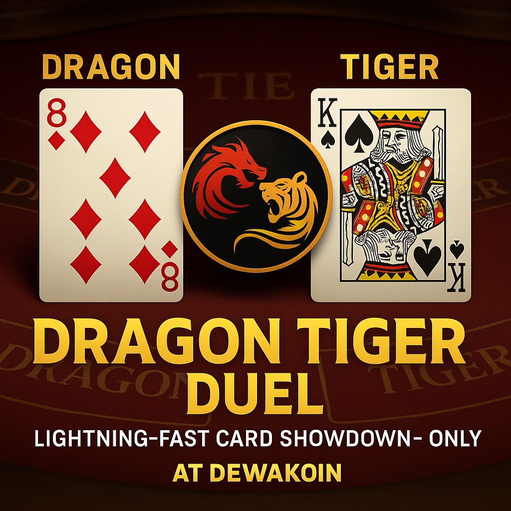 Dragon Tiger Duel: Lightning-Fast Card Showdown – Only at Dewakoin