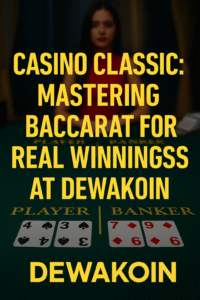 Casino Classic: Mastering Baccarat for Real Winnings at Dewakoin