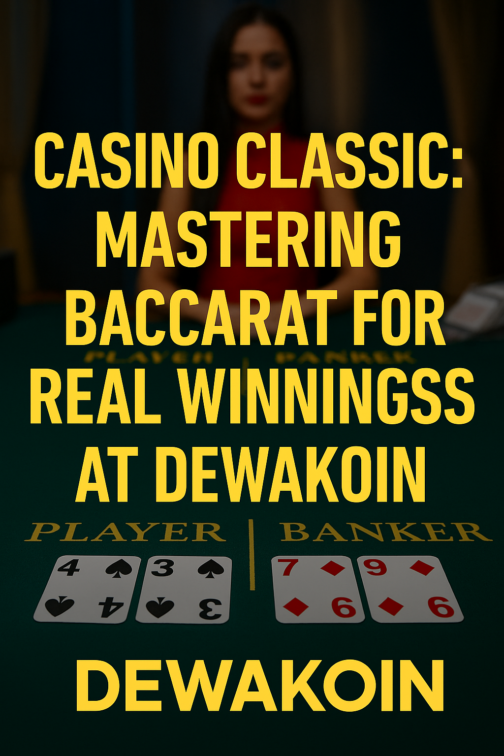 Casino Classic: Mastering Baccarat for Real Winnings at Dewakoin