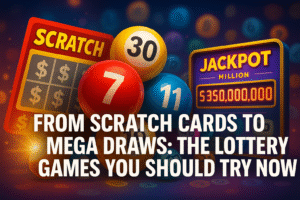 From Scratch Cards to Mega Draws: The Lottery Games You Should Try Now