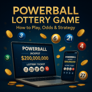 Powerball Lottery Game: How to Play, Odds, and Smart Online Strategies