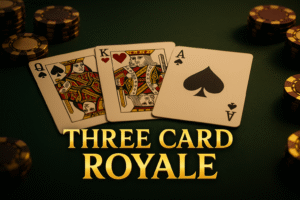 Three Card Royale: The Fast and Strategic Casino Card Challenge